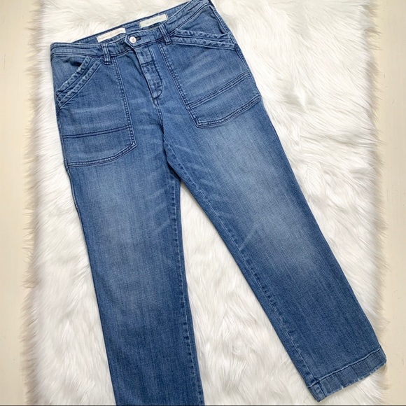 SOLD-Pilcro Carpenter Buttonfly Folio Fit Jeans - Picture 2 of 8